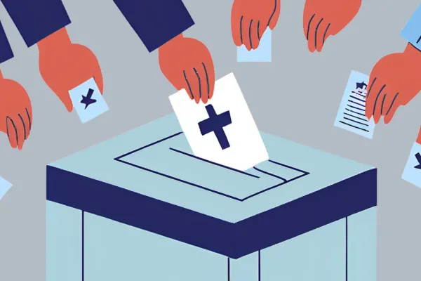 people voting for the new president